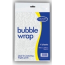 BUBBLE WRAP,7x11 4's H/pk (190 x 279mm)