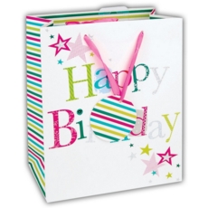 GIFT BAG,Happy Birthday (Large)