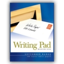 WRITING PAD,A5 Plain White 100 leaves Club (Medium)