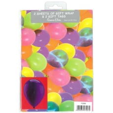 GIFT WRAP PACKETS,Balloons H/pk