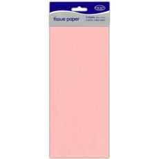 TISSUE PAPER,Pink  5's H/pk