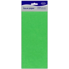 TISSUE PAPER,Light Green 5's H/pk