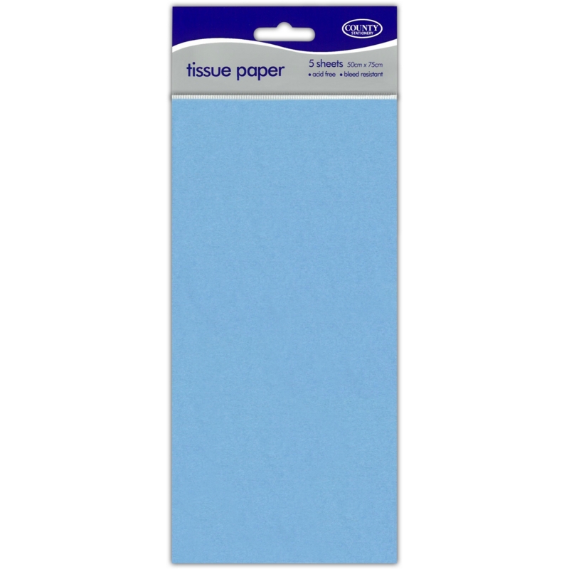 TISSUE PAPER,Baby Blue 5
