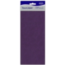 TISSUE PAPER,Purple 5's H/pk