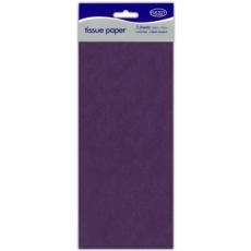 TISSUE PAPER,Purple 5's H/pk