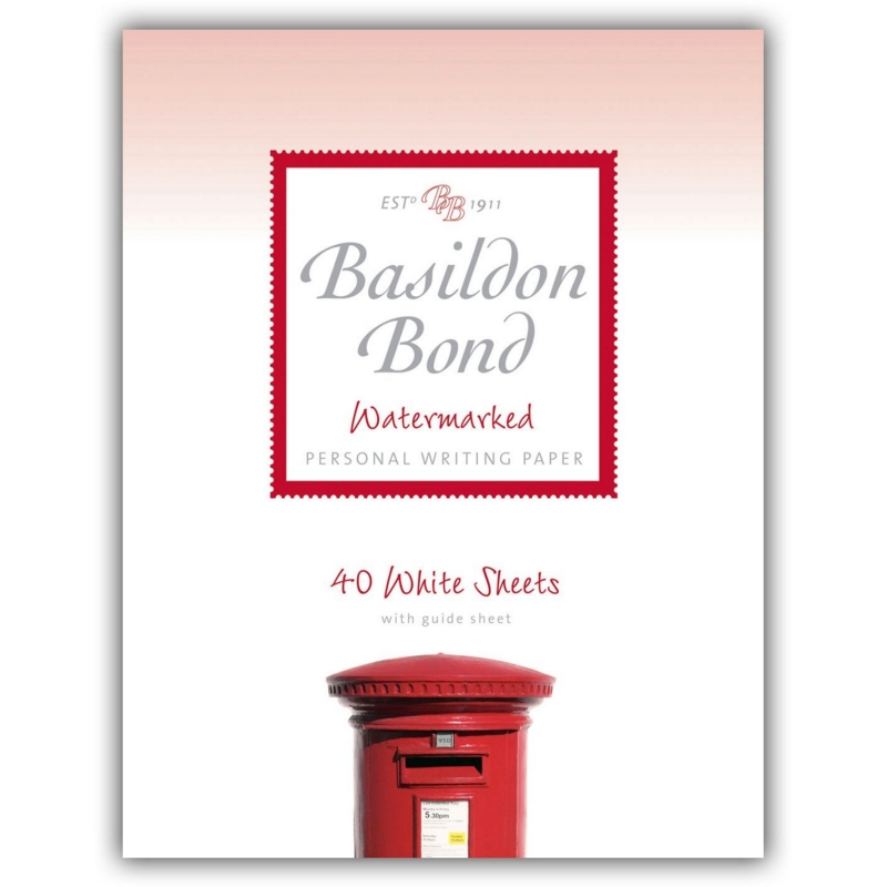 BASILDON BOND,Pads No.3 White 40