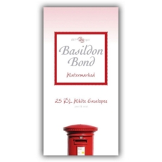 BASILDON BOND,Envelopes DL White 25's