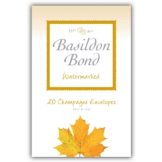 BASILDON BOND,Envelopes No.2 Champagne 20's (Small)