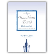BASILDON BOND,Pads No.2 Blue 40's (Small)