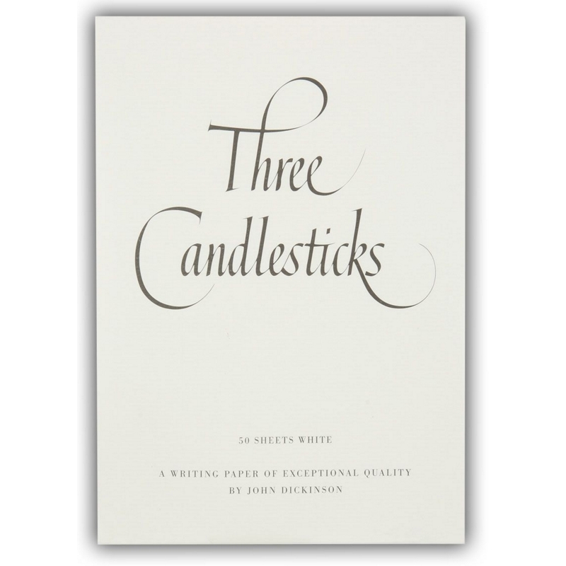 3 CANDLESTICKS PADS,No.3 White 50