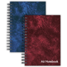 NOTEBOOK,Twin Wire Feint A6 72lv                     CB335