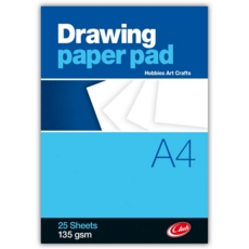 DRAWING PAD,A4 25 Sheets