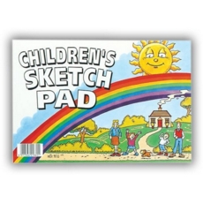 SKETCH BOOK,Children's (Rainbow) 40lv