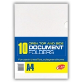 WALLET,Clear, Open Top/Side 10