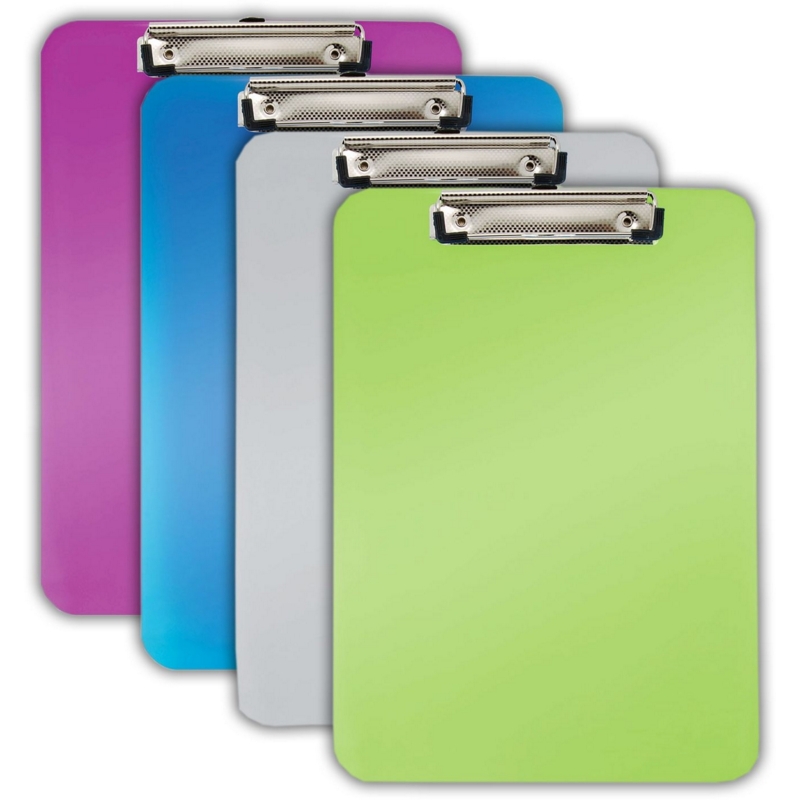 CLIPBOARD,A4 Neon Cols. Translucent.