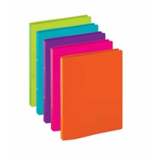 RING BINDER,Slim 22mm Spine A4 Asst.Cols