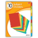 RING BINDER DIVIDERS,A4 10 Part (Club)