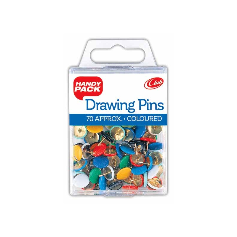 DRAWING PINS,Col. 9.5mm 100