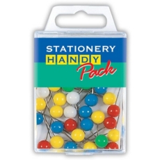 MAP PINS,Asst.Cols 30's H/pk (Handy Pack)             CB594