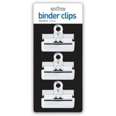 BINDER CLIPS,3's 67mm I/cd (Bulldog type)            C712