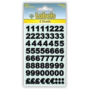 LABELS,Black Vinyl Numbers 9.5mm