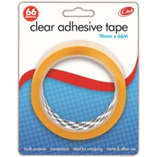 CLEAR TAPE,19x66 I/cd (Club)                   CB317