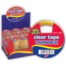 CLEAR TAPE,19x50 Twin Pack CDU
