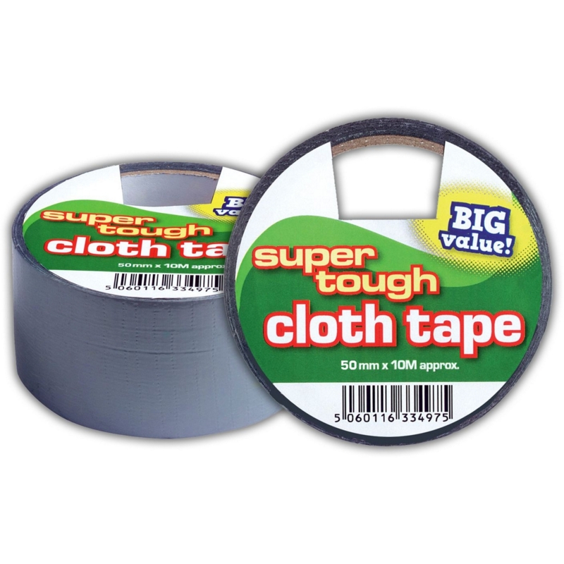 CLOTH TAPE,Super Tough 50 x10 50mm x 10m CB309