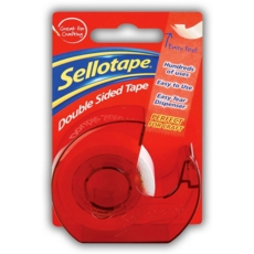 SELLOTAPE,Double Sided 15x5 On Dispenser I/cd