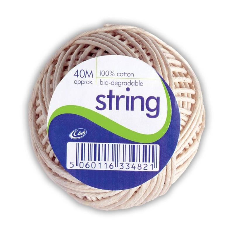 COTTON STRING,Med Ball 40m 66g Shrinkwrapped        CB172
