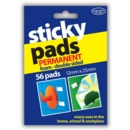STICKY PADS,Permanent 56's 12x25mm (County)
