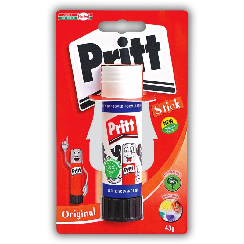 PRITT STICK,Large 43gm I/cd