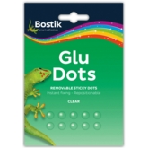 BOSTIK,Glu Dots Clear Removable 10mm 64