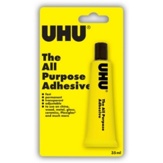 UHU,All Purpose Adhesive 35ml I/cd