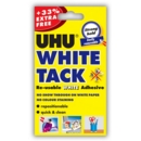 UHU,White Tack +33% Extra Free Re-usable Adhesive 66.5gm H/pk