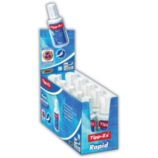TIPPEX CORRECTION FLUID,Rapid 20ml Tray (Bic)