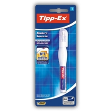 TIPPEX PEN,Shake'n Squeeze 8ml I/cd