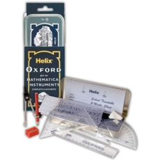 MATHS SET,Oxford Instruments In Tin H/pk CDU