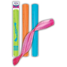 RULER,12in Flexi Tinted Anti Shatter