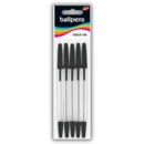 BALL PEN,Black 5's H/pk (Club) CB382