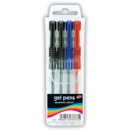 ROLLERBALL GEL PENS,Asst.4's Wallet (Club)