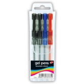 ROLLERBALL GEL PENS,Asst.4