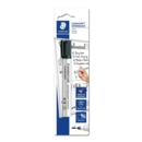 WHITEBOARD MARKER,Staedtler Bullet Tip,Dry Wipe,Black,I/cd