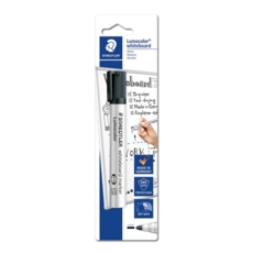 WHITEBOARD MARKER,Staedtler Bullet Tip,Dry Wipe,Black,I/cd