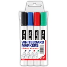 WHITEBOARD MARKER,4 Asst. Cols Wallet              CB690