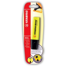 HIGHLIGHTER,Stabilo Boss Yellow I/cd