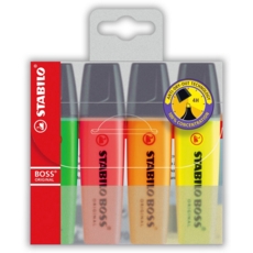HIGHLIGHTER,Boss 4's H/pk (Stabilo)