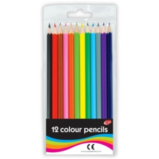 PENCIL,Coloured 12xFL Wallet H/pk (Club)        CB471