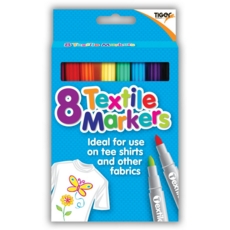 MARKERS,Textile 8's H/pk