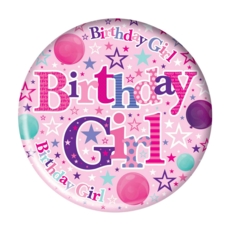 MEGA BADGE,Birthday Girl